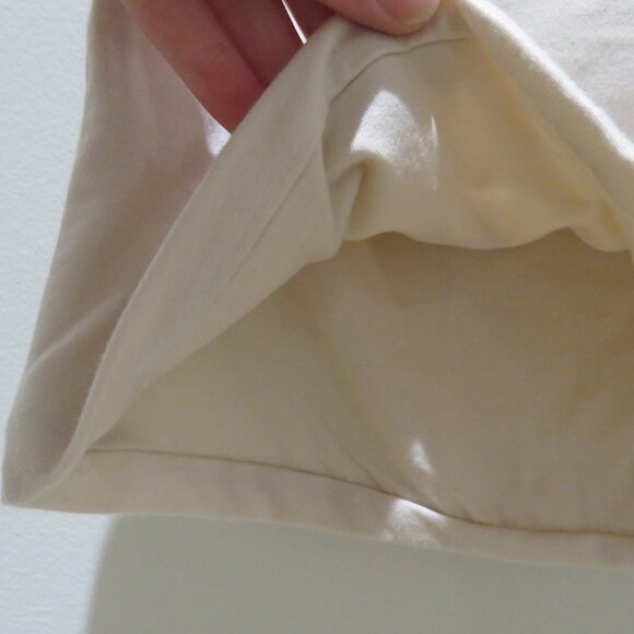 GEEL Mila Tube Top in Oat 90s Minimalist Stretch Neutral Granola - Size XS NWT - Picture 12 of 13